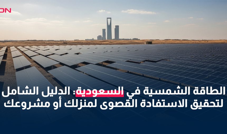الطاقة الشمسية في السعودية